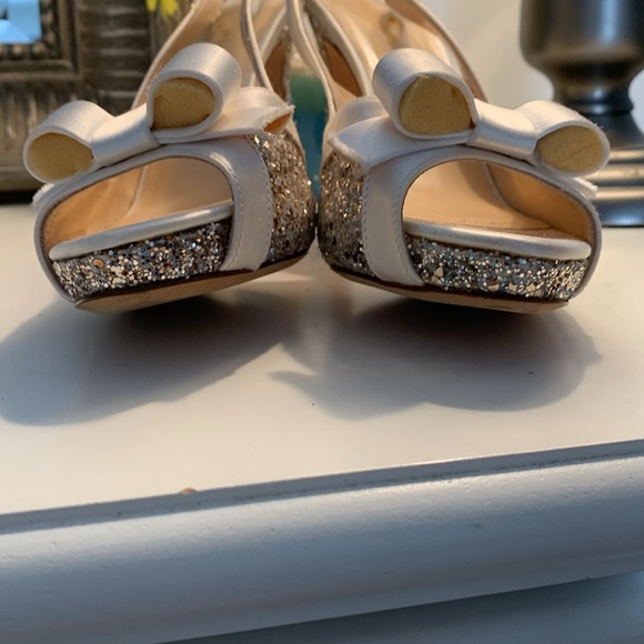 Kate spade glitter and bow heels - Picture 12 of 16